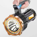 1200mAh Super Bright Searchlight LED Handheld Torch Spotlight- USB Charging_4