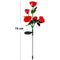 75cm Long Stemmed Garden Rose Decorative Outdoor Garden Flower Light- Solar Powered_11