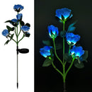 75cm Long Stemmed Garden Rose Decorative Outdoor Garden Flower Light- Solar Powered_17