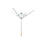 4 Arm Rotary Garden Washing Line Clothes Dryer Airer