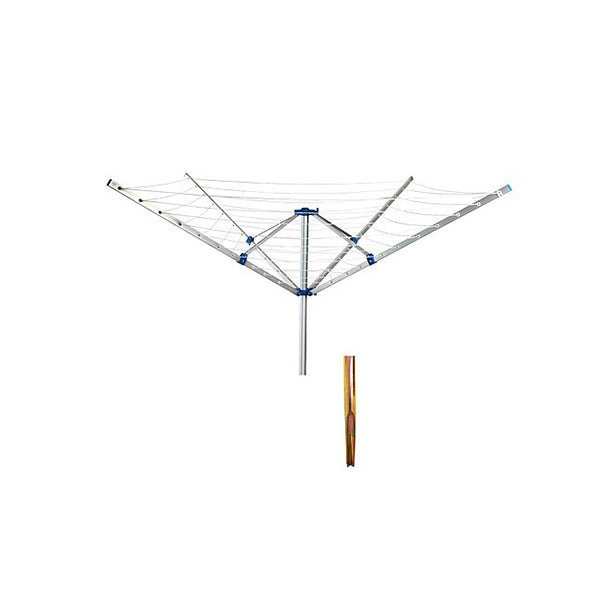 4 Arm Rotary Garden Washing Line Clothes Dryer Airer