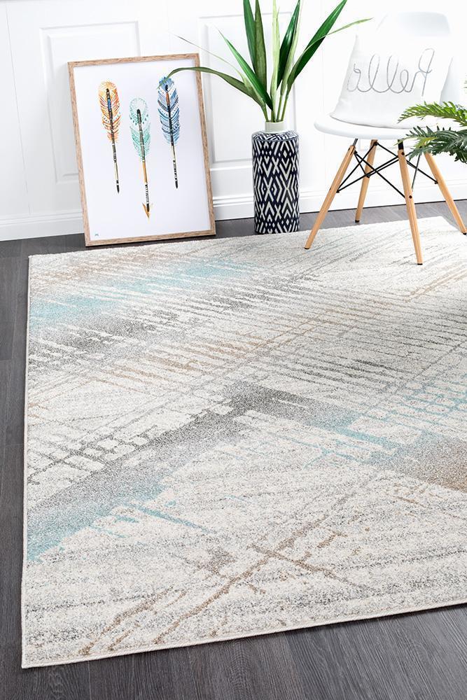 Aspect Riverside Jagged Blue Rug