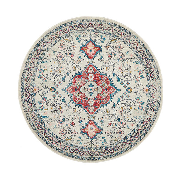 Avenue Pastel Round Rug