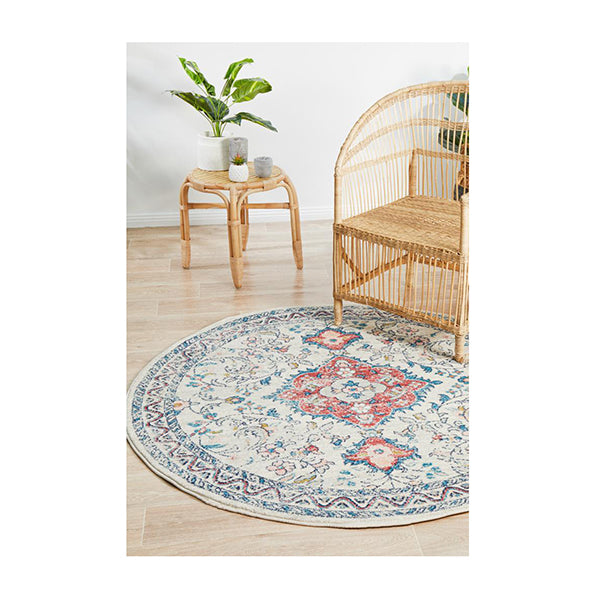 Avenue Pastel Round Rug