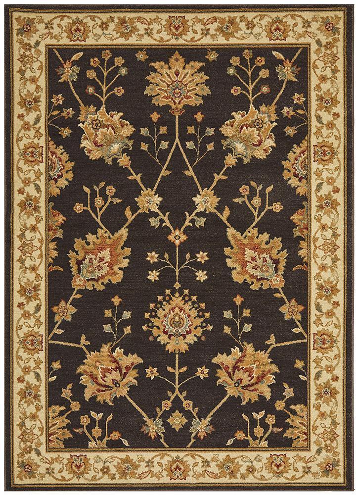 Byblos Classic Chobi Design Brown Rug