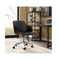 Black Wooden Office Chair Computer Pu Leather Desk Chairs Executive