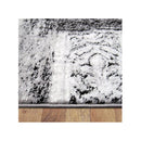 Boston Grey Hallway Runner Machine Knotted Rug