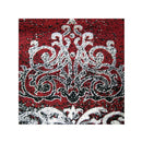 Boston Red Machine Knotted Rug