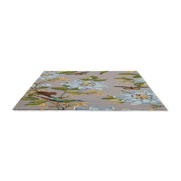 Burslem Nelumbo Grey Rug