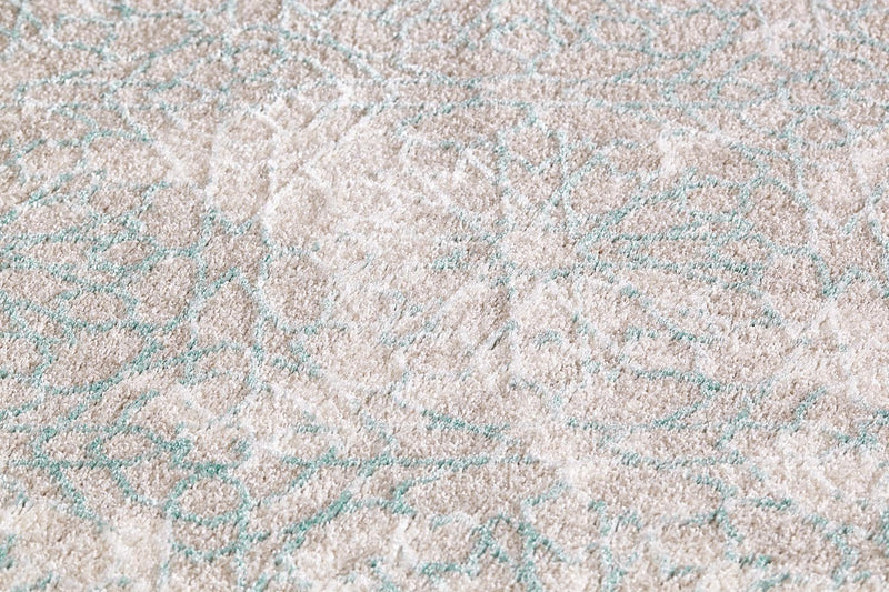 Capri Kasey Star Dust Modern Rug Natural Soft Blue