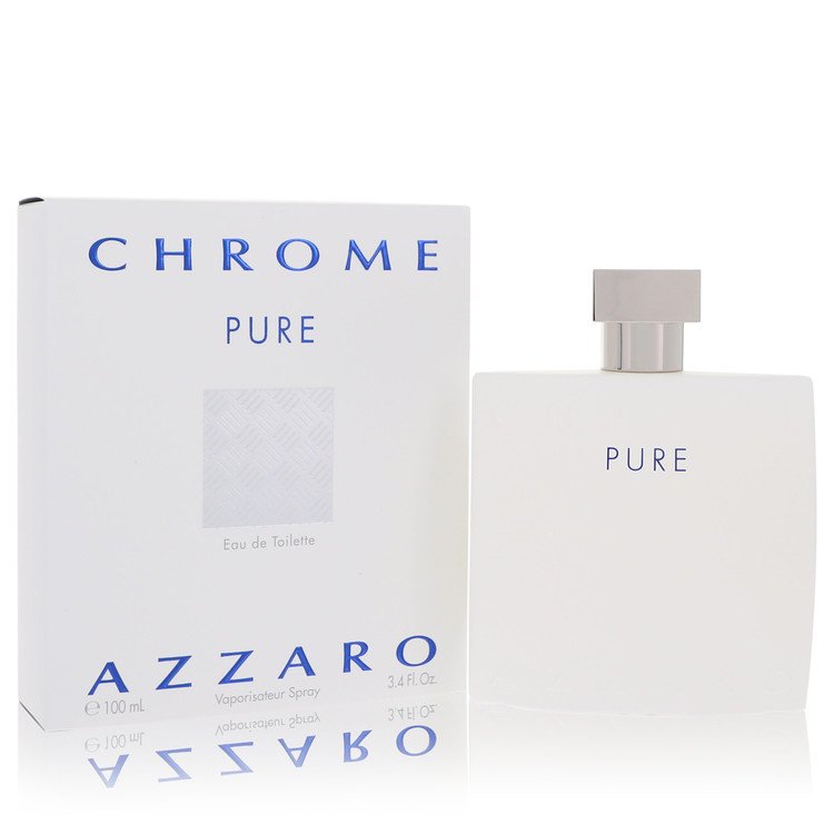 Chrome Pure Eau De Toilette Spray By Azzaro 100Ml