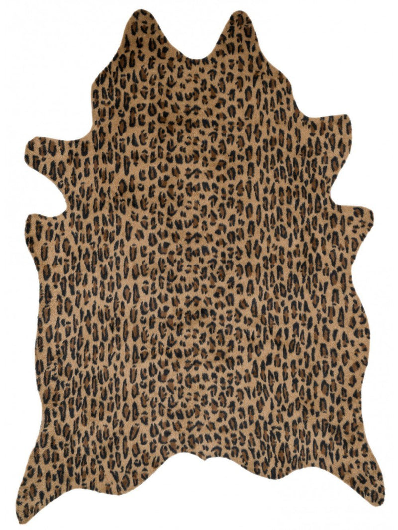 Exquisite Natural Cow Hide Cheetah Print Rug