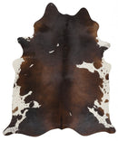 Exquisite Natural Cow Hide Chocolate Rug