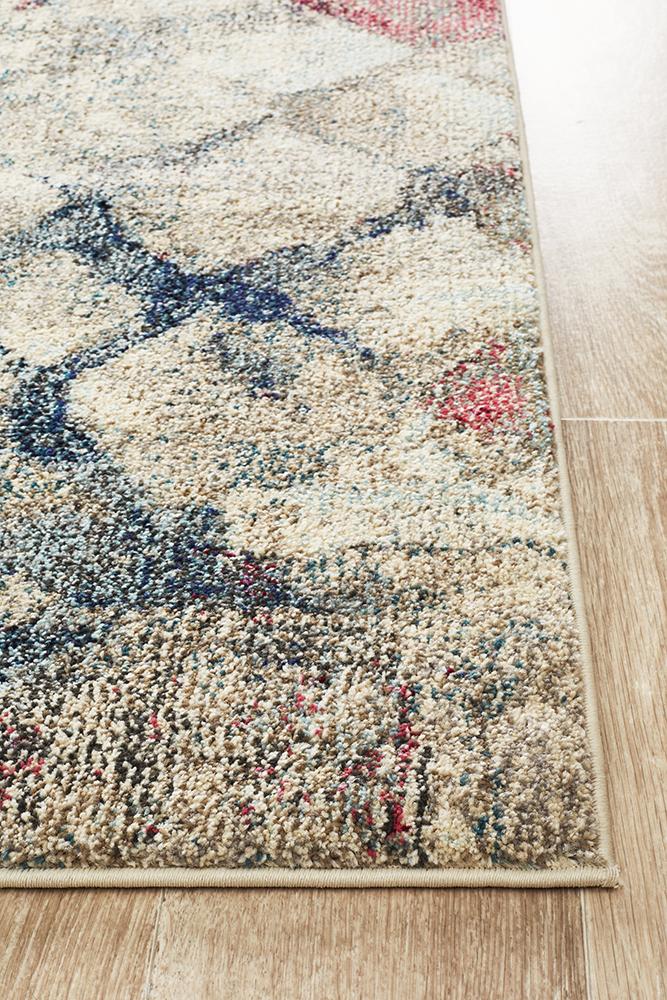 Crystal Maroc Transitional Modern Multi Rug