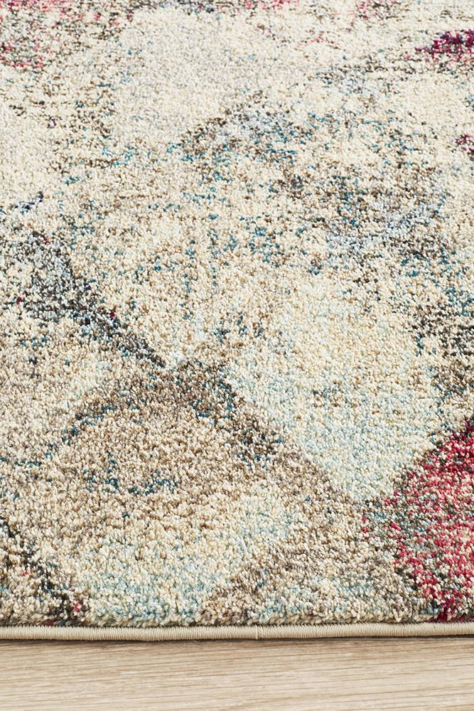 Crystal Maroc Transitional Modern Multi Rug