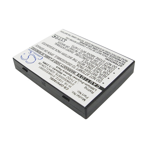 Cameron Sino Oph190Bl Battery Replacement For Opticon Barcode Scanner