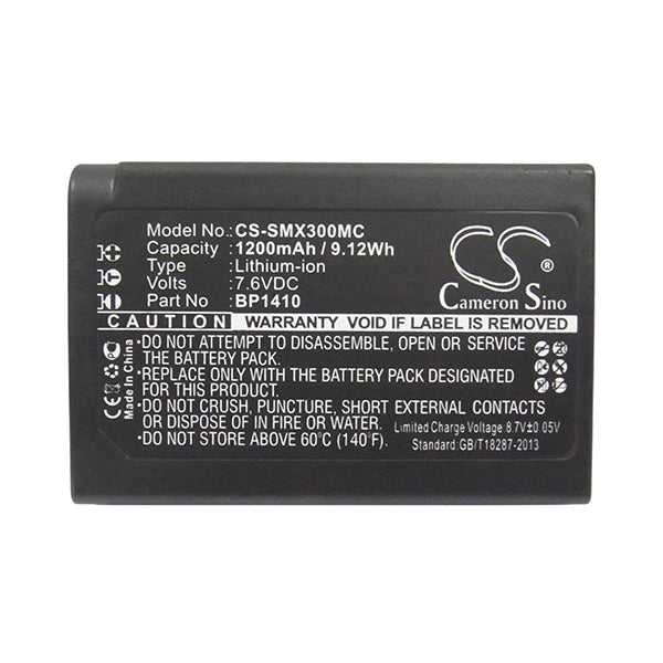 Cameron Sino Smx300Mc Battery Replacement For Samsung Camera