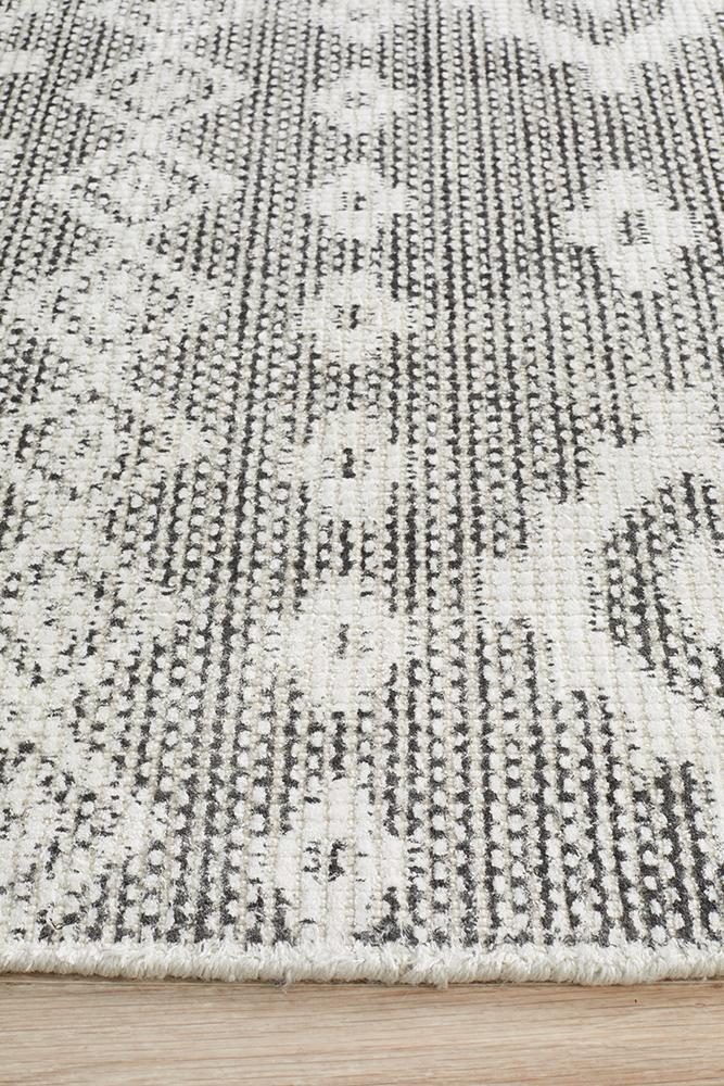 Rug Culture Castle 820 Charcoal