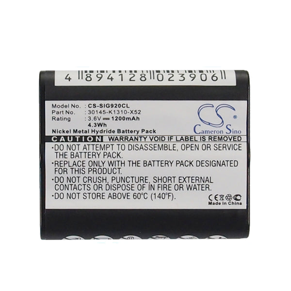 Cameron Sino Sig920Cl 1200Mah Replacement Battery For Cordless Phone