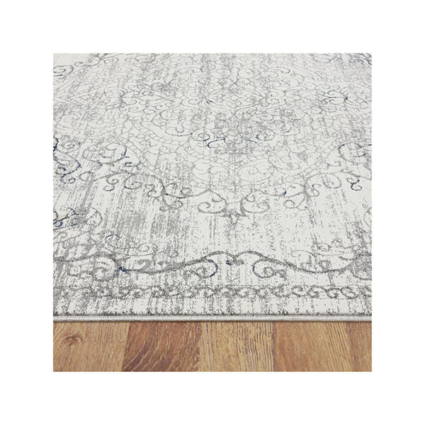 Charm Non Shedding Light Grey Rug