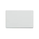 Classic Blank Plate White