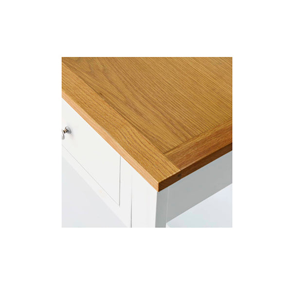 Console Table Solid Oak Wood