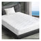 Cool Mattress Topper Protector Summer Bed Pillowtop Pad Cover