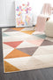 Dimensions Divinity Order Blush Modern Rug