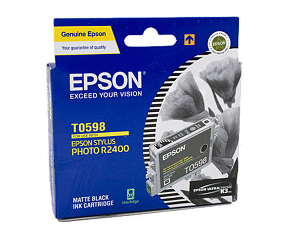 Epson T0598 Matte Black Ink Cartridge 450 Pages
