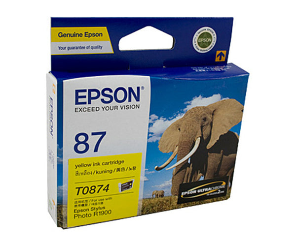 Epson T0874 Yellow Ink 915 Pages