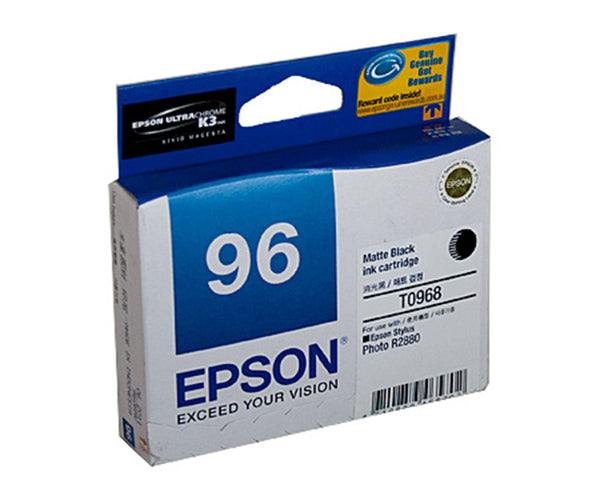 Epson T0968 Matte Black Ink Cart