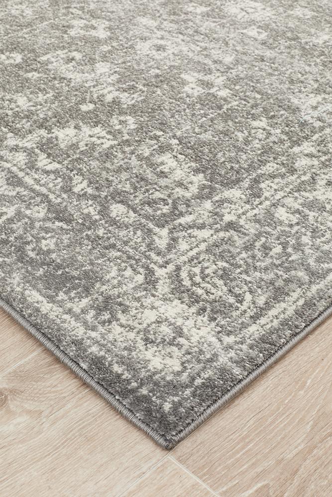 Evoke Pidgeon Grey Transitional Rug