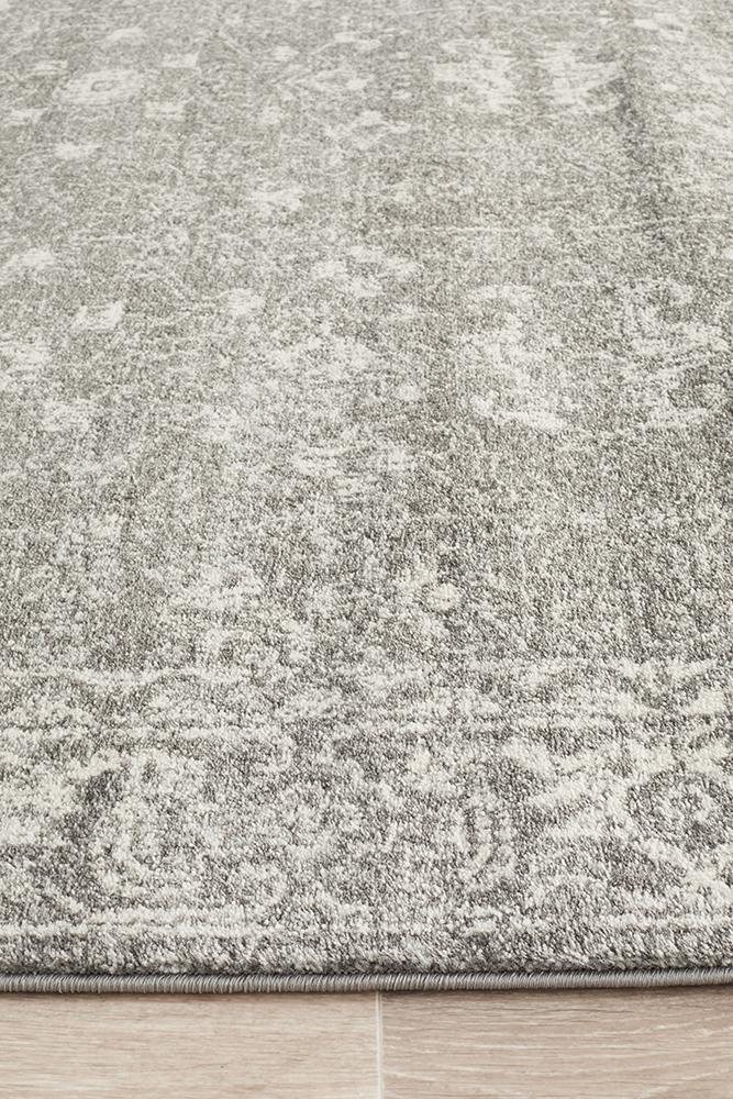 Evoke Pidgeon Grey Transitional Rug