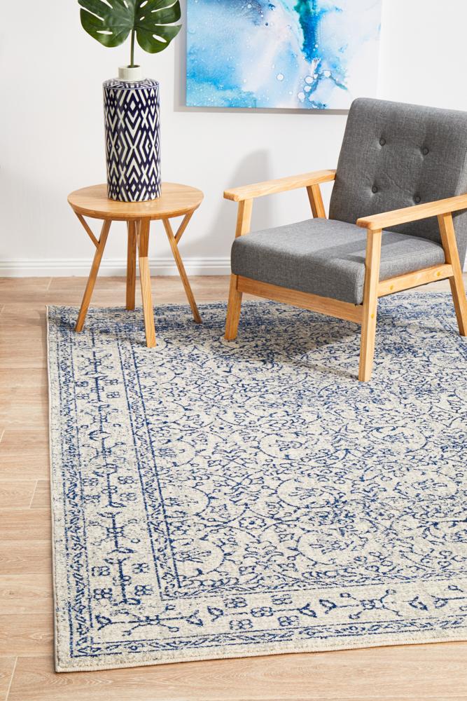 Evoke Whisper White Transitional Rug