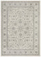 Evoke Winter White Transitional Rug