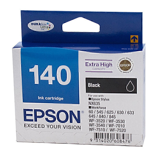 Epson 140 Black Ink Cart 945Pages