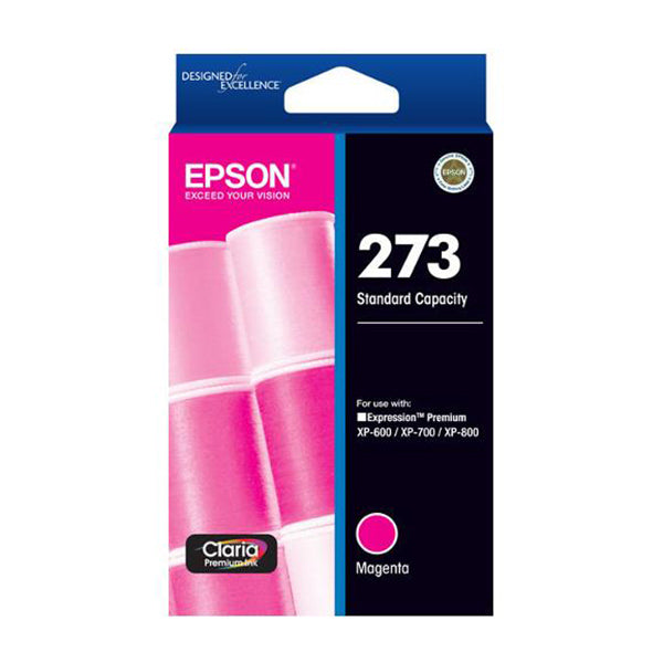 Epson 273 Std Capacity Claria Premium Magenta Ink Cartridge