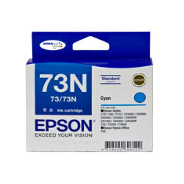 Epson 73N Cyan Ink For T21 Tx110 Tx210 Tx410 Tx550 Tx510 Tx610