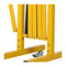 Expandable Portable Safety Barrier With Castors 510Cm