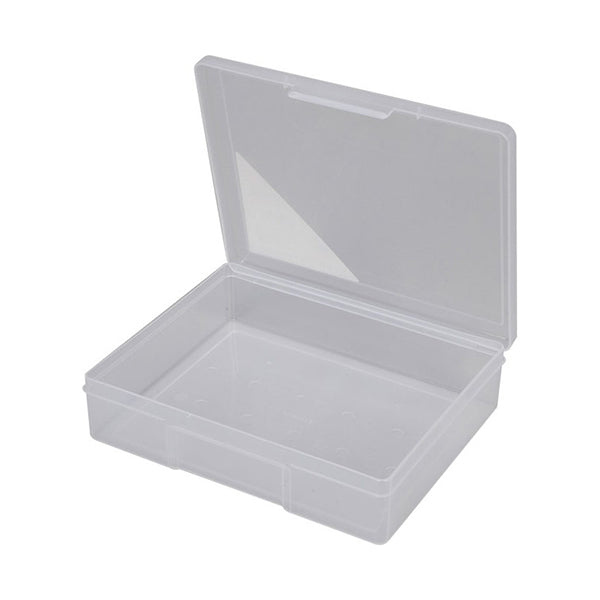 Fischer Plastic 1 Compartment Storage Box Large Plastic Case – Simply ...