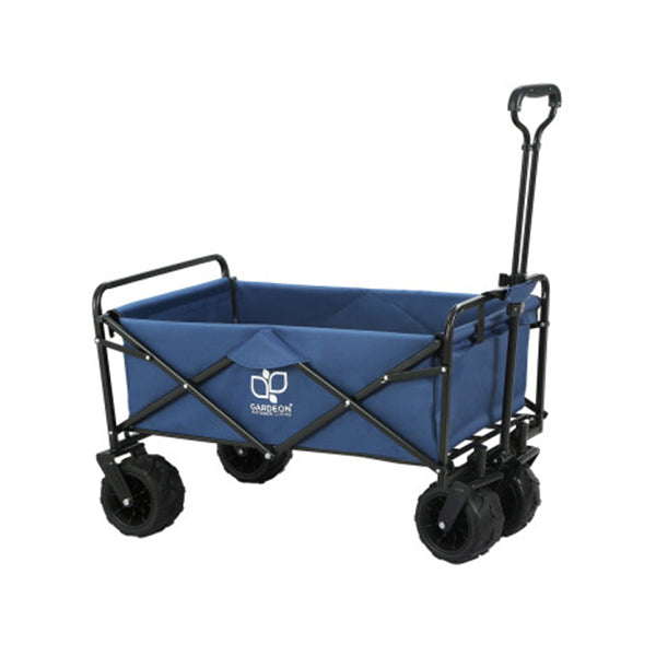 Foldable Wagon Cart Trolley Cart Collapsible Beach Outdoor Garden Cart