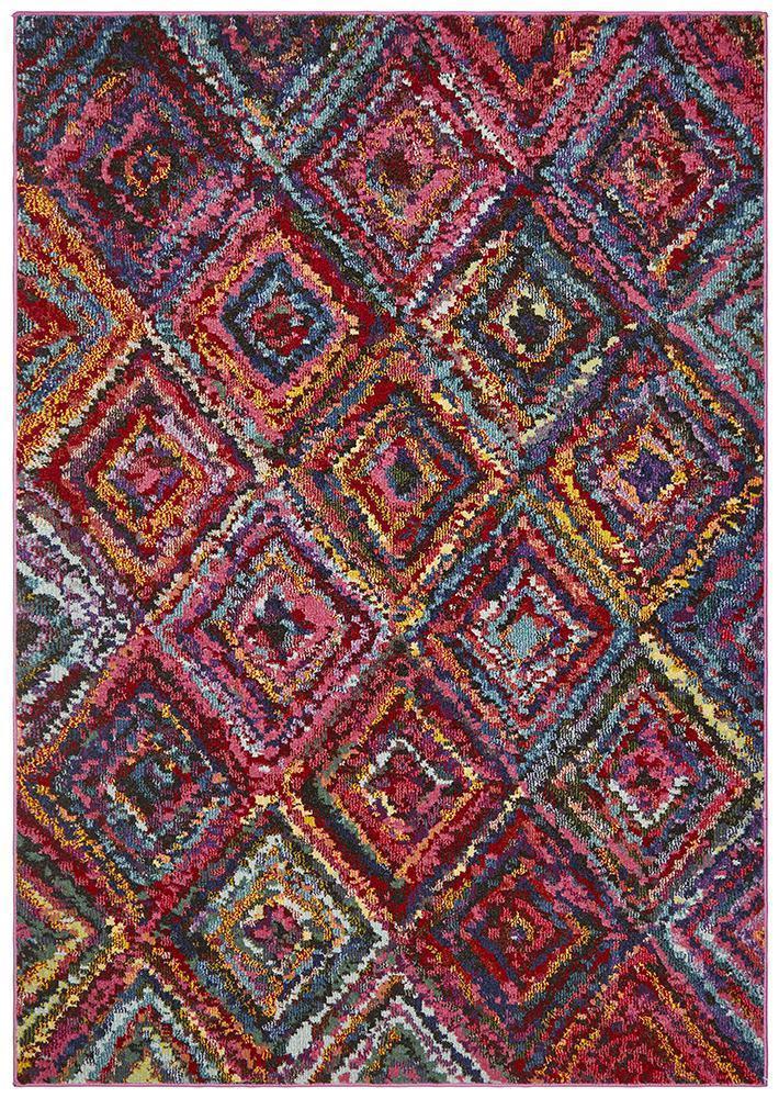 Gemini Modern 503 Multi Coloured Rug