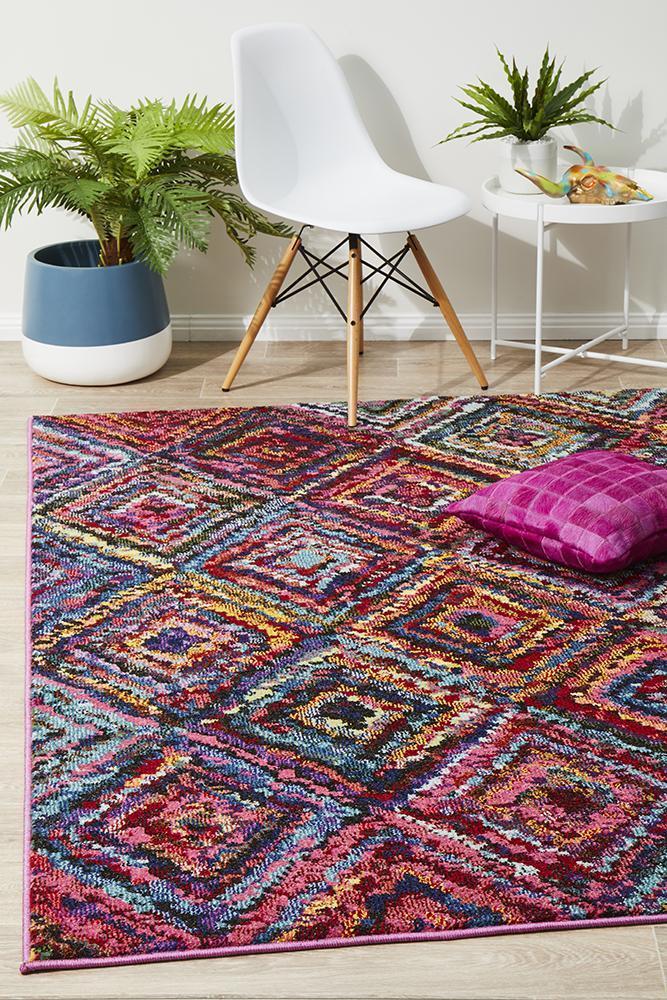 Gemini Modern 503 Multi Coloured Rug