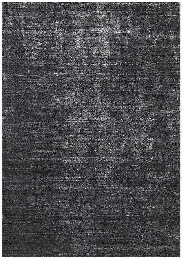 Havana Wool Silky Viscose Charcoal Rug