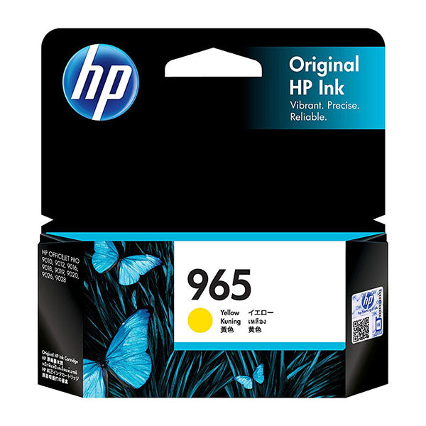 Hp 965 Yellow Ink 3Ja79Aa