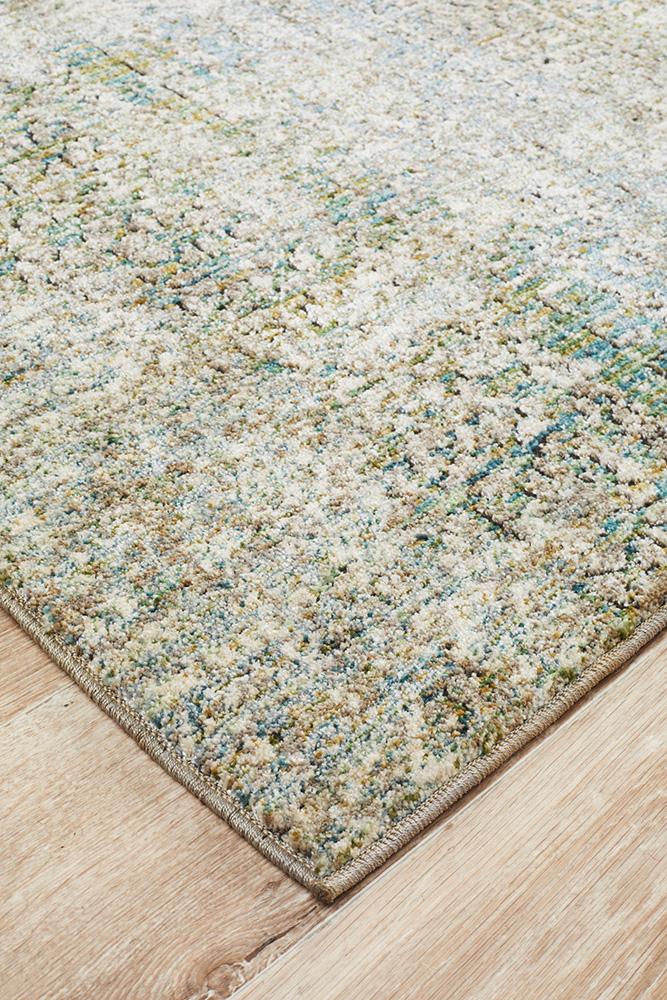 Jezebel Fluid Dusk Modern Blue Rug