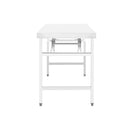 Kitchen Folding Work Table 100 X 60 X 80 Cm Stainless Steel