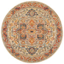 Legacy Round Rust Rug