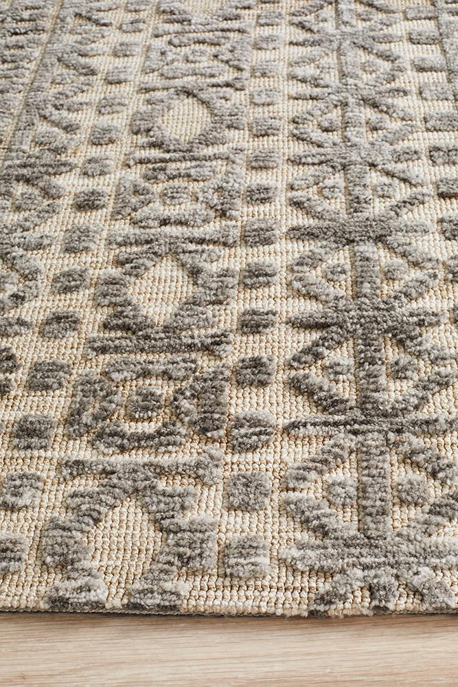 Levi Jemma Natural Grey Rug