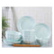 Light Blue Ceramic Dinnerware Set Of 12C